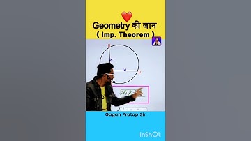 Geometry Important Theorem 🤩By Gagan Pratap Sir for SSC Exams #ssc #maths#geometry #gaganpratapmaths