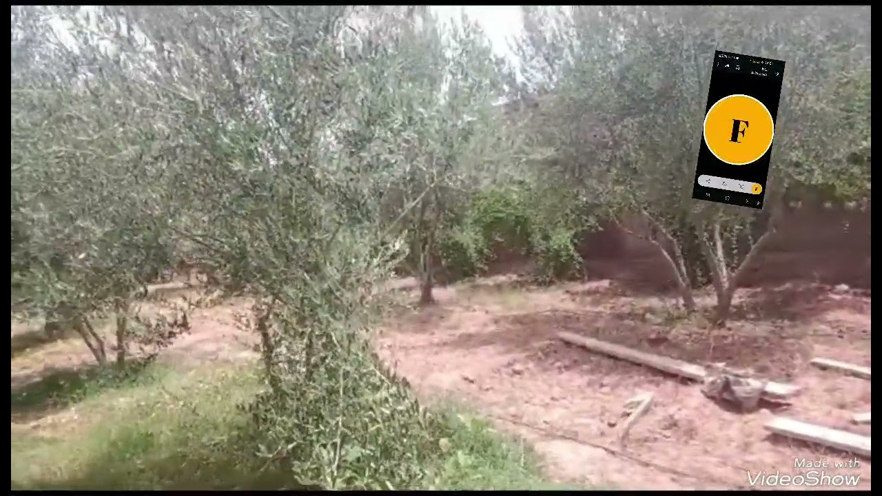 فيلا#للبيع#على  مساحة#2400#بطريق اوريكة #1600000درهم للاتصال0668761579