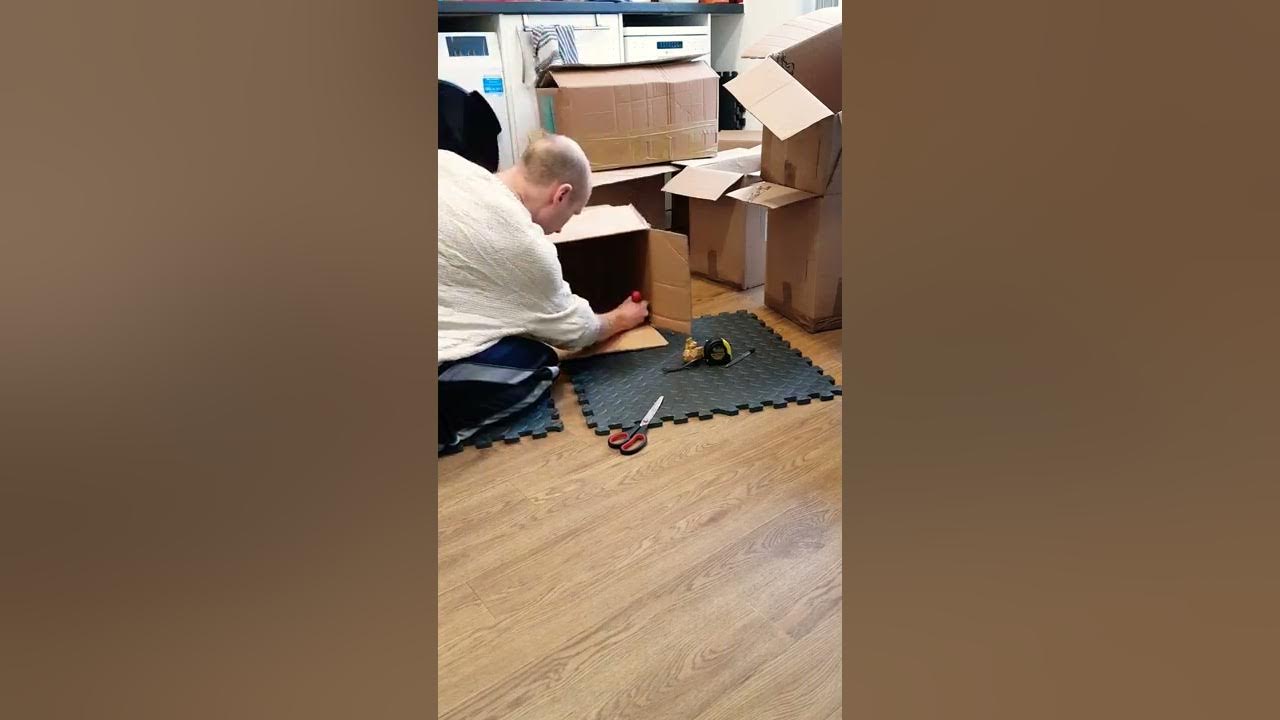 how to shorten a cardboard box instructables YouTube