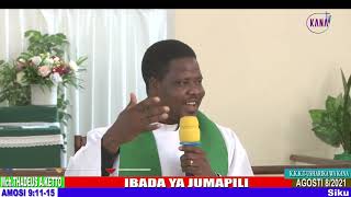 KKKT - DKMs Usharika wa kana, Ibada ya jumapili, tarehe 8/8/2021