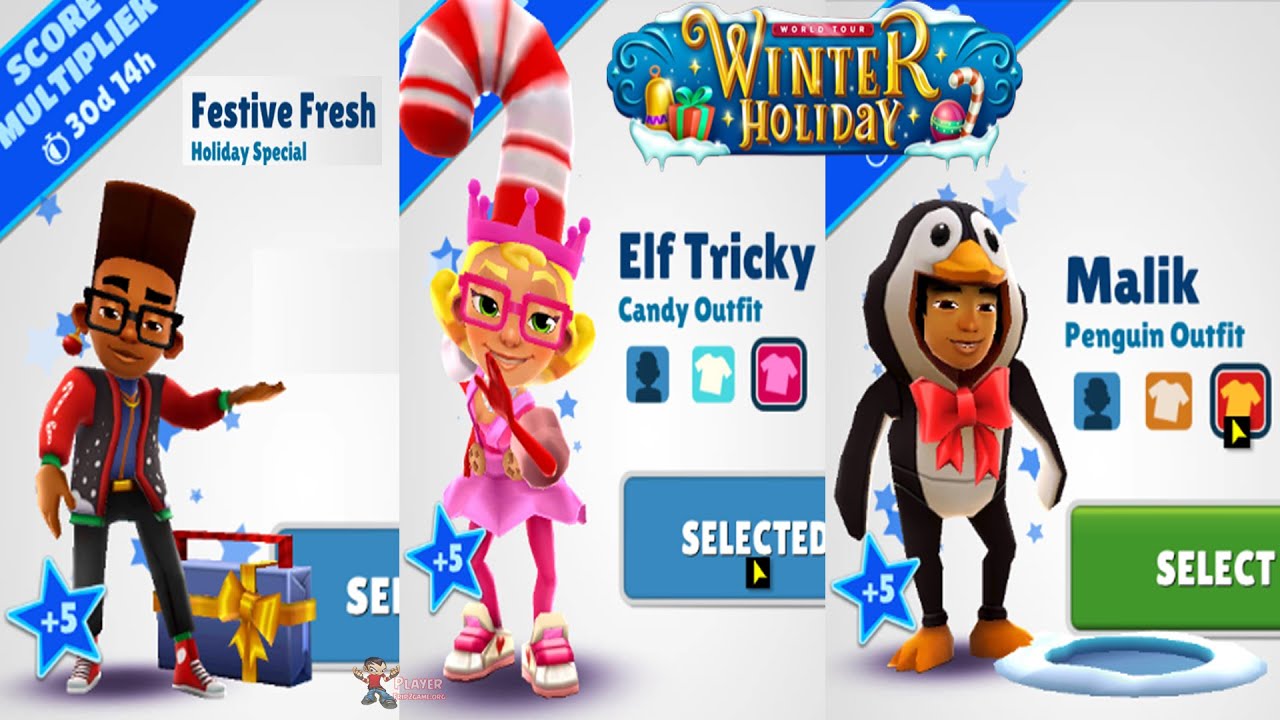 Subway Surfers #57 - Winter Holiday 2016 