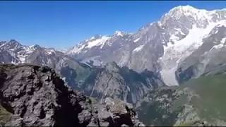 Catena del Monte Bianco vista dal Colle/Lago Liconi - Mountains Alps Italy