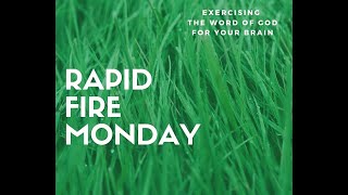 Devotional and Books Rapid Fire Monday: God's Timing