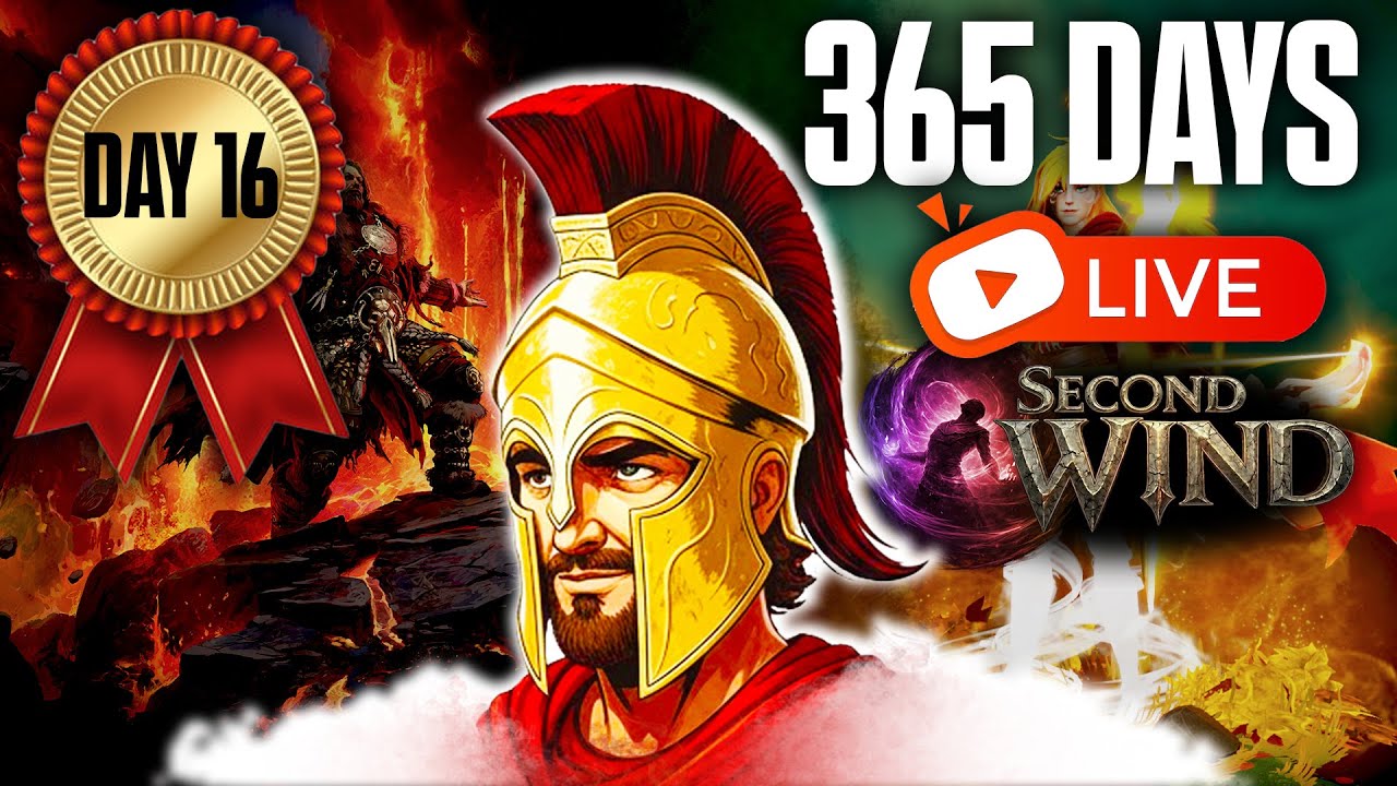 Second Wind - Sick - Another Short Stream (Day 16/365)