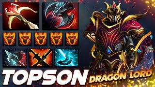 Topson Dragon Knight  Super Carry  Dota 2 Pro Gameplay [Watch & Learn]