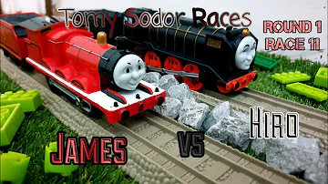 Tomy Sodor Races Round 1 Race 11: James vs Hiro