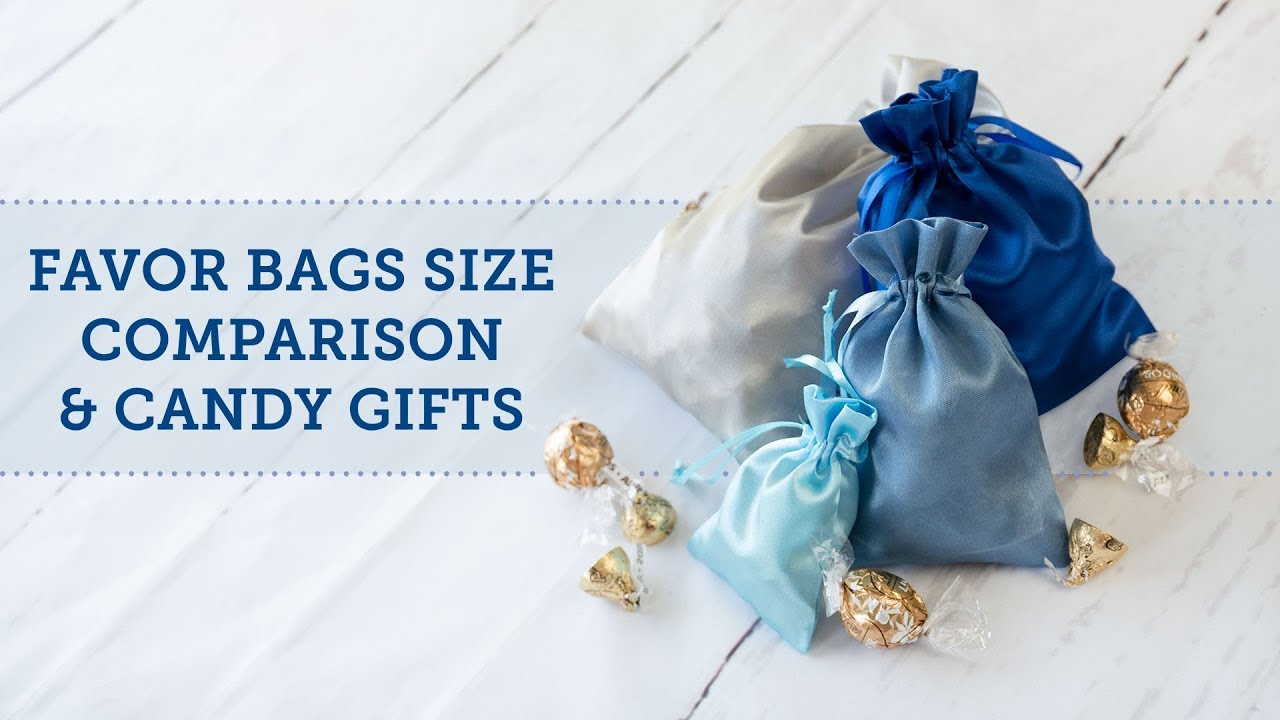 Best Size Favor Gift Bags 🍬 YouTube