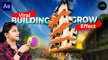 Viral building grow effect 🔥 || after effects tutorial || Artfx with Priyanka