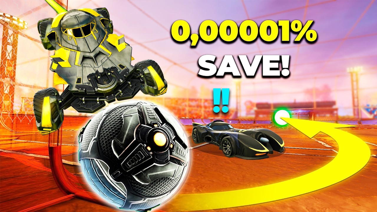 1 in 1,000,000 Moments in Rocket League! #60 (TOP 100)
