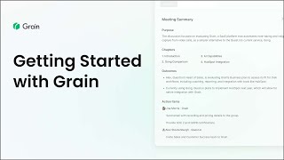 Getting Started with Grain