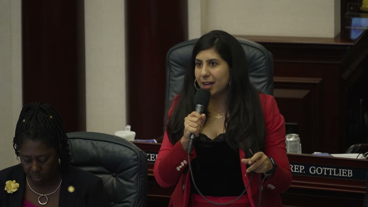 Rep. Eskamani debate on SB714 vacation rentals