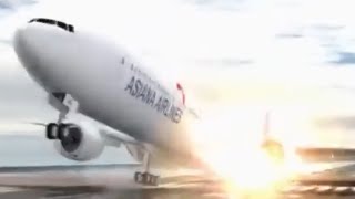 Asiana Airlines Flight 214 - Crash Animation 2
