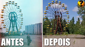 Quanto de radiação ainda tem em Chernobyl?