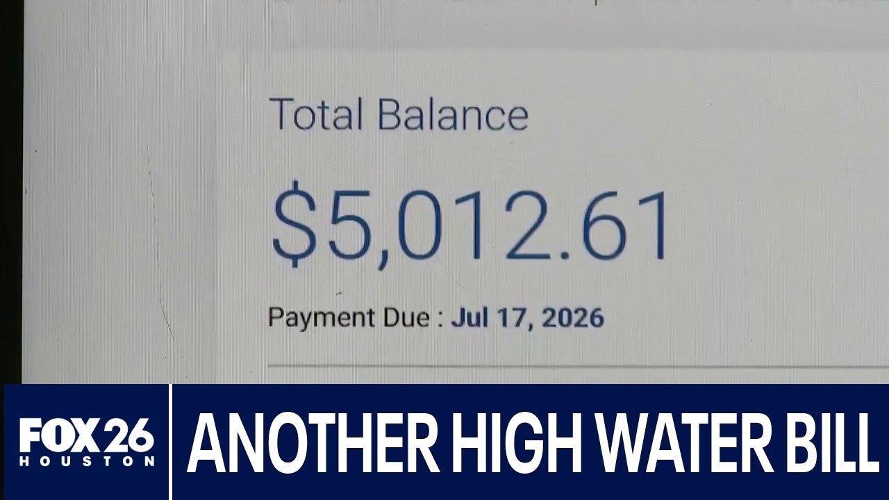 Aqua Texas customer hit with $5,000 water bill