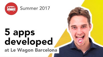 5 apps developed at Le Wagon Barcelona - Batch #95