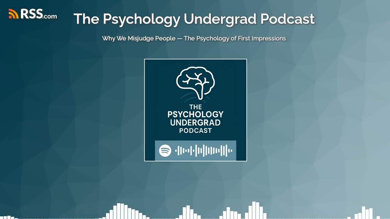 Why We Misjudge People — The Psychology of First Impressions