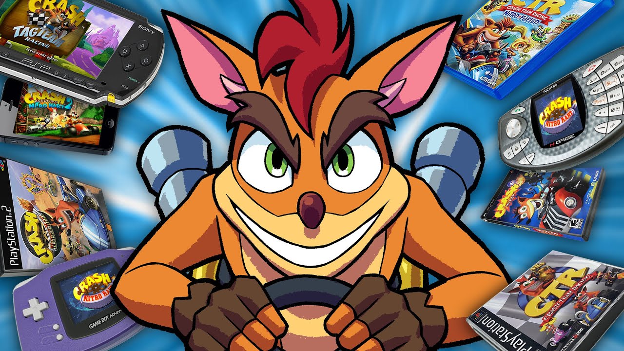 I Played EVERY Crash Bandicoot Racing Game Ever