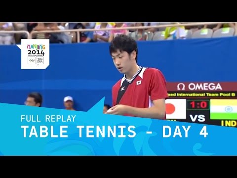 Table Tennis - Mixed Team Round 1 | Full Replay | Nanjing 2014 Youth Olympic Games