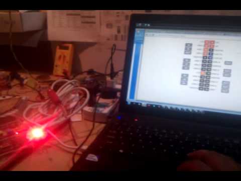 Access Raspberry Pi's GPIOs over the Internet using the WebIOPi framework.
