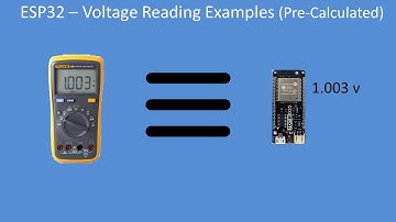 Tech Note 143 - ESP32 – Voltage Reading (pre-calculated voltage divider) Examples