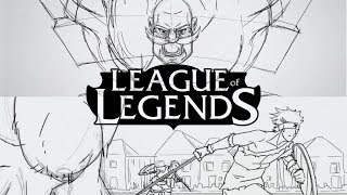 League Of Legends Draft Animation
