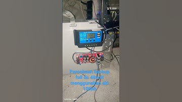percobaan backup full dc 48volt menggunakan aki 100ah rt rw net #shorts