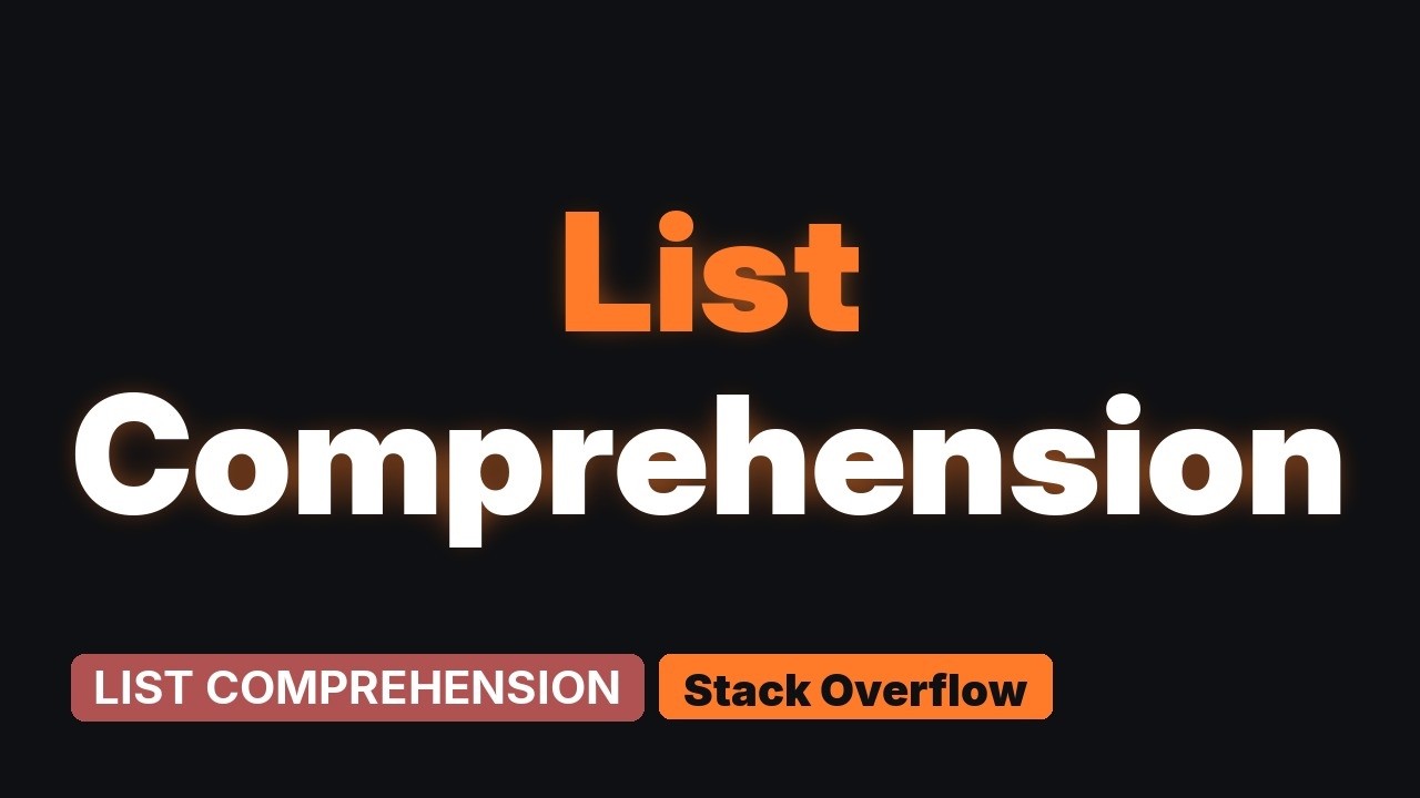Is there a Scala equivalent to Python's list comprehension? - YouTube