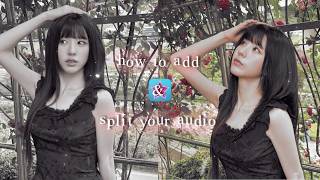 Full how to add & split audio | VIDEO STAR Guide