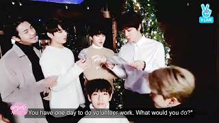 Eng Sub Vlive ㅡ 2016 Bts 방탄소년단의 Lets Share The Heart 캠페인 촬영 현장 Interview