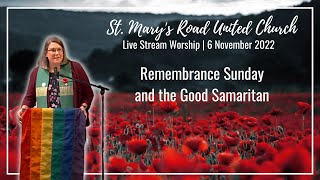 Worship @ SMRUC - November 6 2022 - Remembrance Sunday