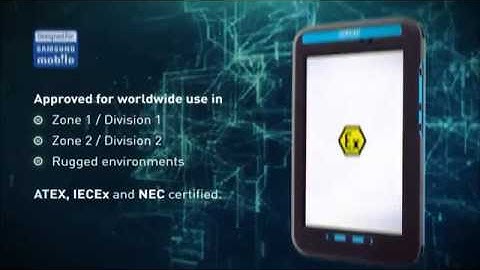 IAMTech Intrinisically Safe Hardware: Tab Ex - The World´s first Zone 1 Tablet