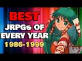 The Best JRPGs of EVERY YEAR (1986-1999)
