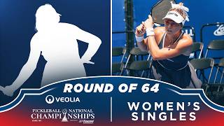 Marcela Aguila Ampon v Sofia Sewing at the Veolia Pickleball National Championships