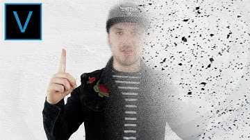 Vegas Pro 15: How To Make A Disintegration Effect - Tutorial #350