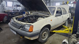 картинка: Opel Rekord e2 Установка свап C20NE 2часть для глухие (DEAF)