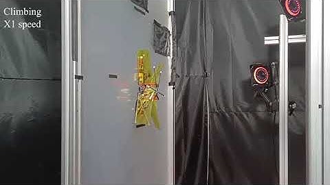 New design lets robotic insect land on walls and take off from them with ease