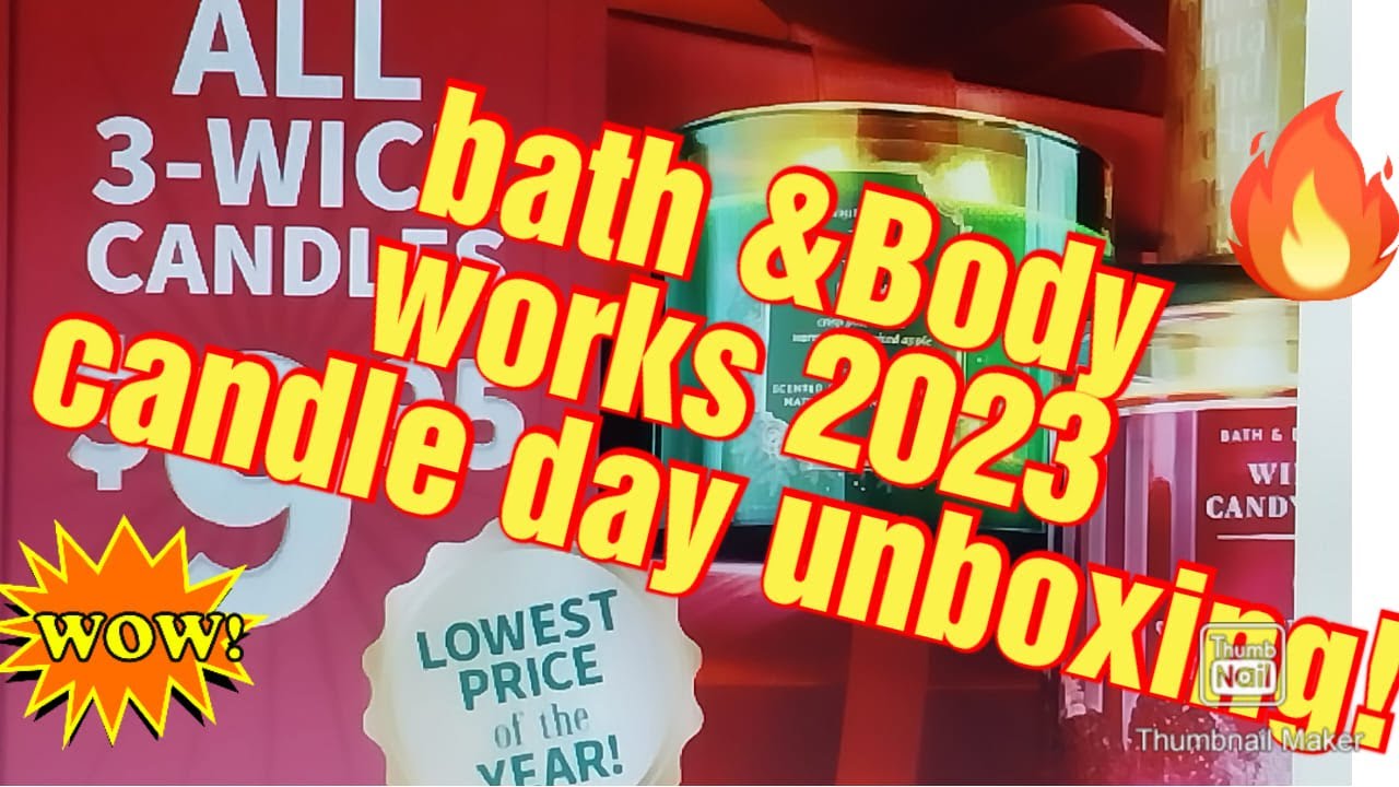 Bath and Body Works Candle day 2023 UNBOXING! - YouTube