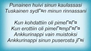 Video voorbeeld van "J. Karjalainen - Ankkurinappi Lyrics"