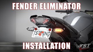 How to install a Fender Eliminator on a 2016+ Yamaha FZ-10 by TST Industries