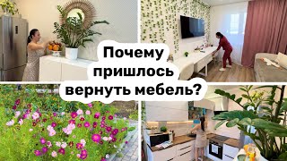 картинка: ПОЧЕМУ ВЕРНУЛИ новую МЕБЕЛЬ 😮 РЕМОНТ / МОЮ ОКНА / Чистота и порядок в доме.