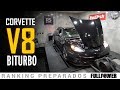 Dois turbos e um V8: tome força e potência nesse Corvette