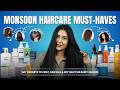 Monsoon Haircare Must-Haves|Hairfall, Hairgrowth, Frizzy &amp; Colour/Heat Damaged Hair | Chetali Chadha