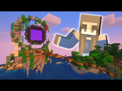 EPIC Portal Design - Crescent Moon Ancinent Ruins NETHER PORTAL Design!! :: AliCrafted - 18