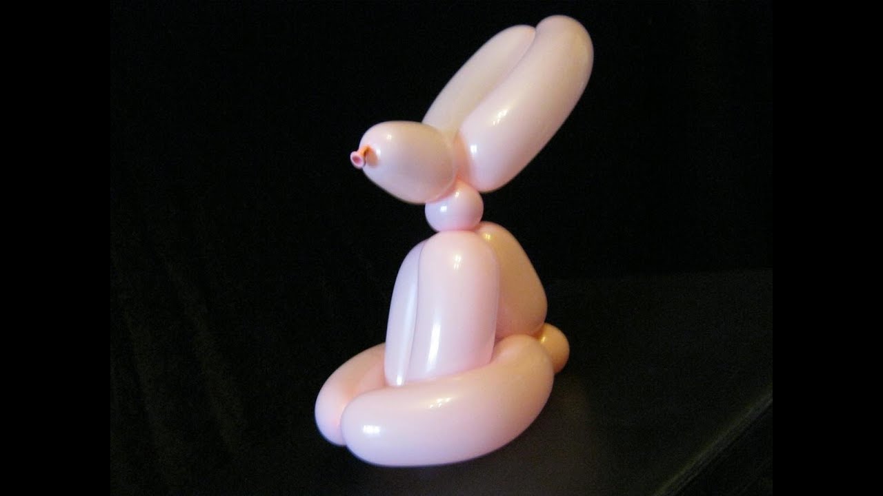 How to make a Balloon Rabbit - Beginners Figure - YouTube