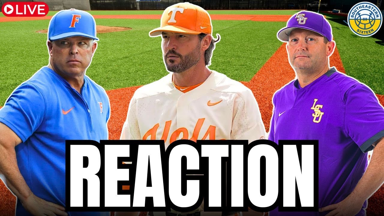 SEC Baseball Reaction: Tennessee, LSU, Ole Miss & Oklahoma Play On, Kevin O'Sullivan Tirade, More