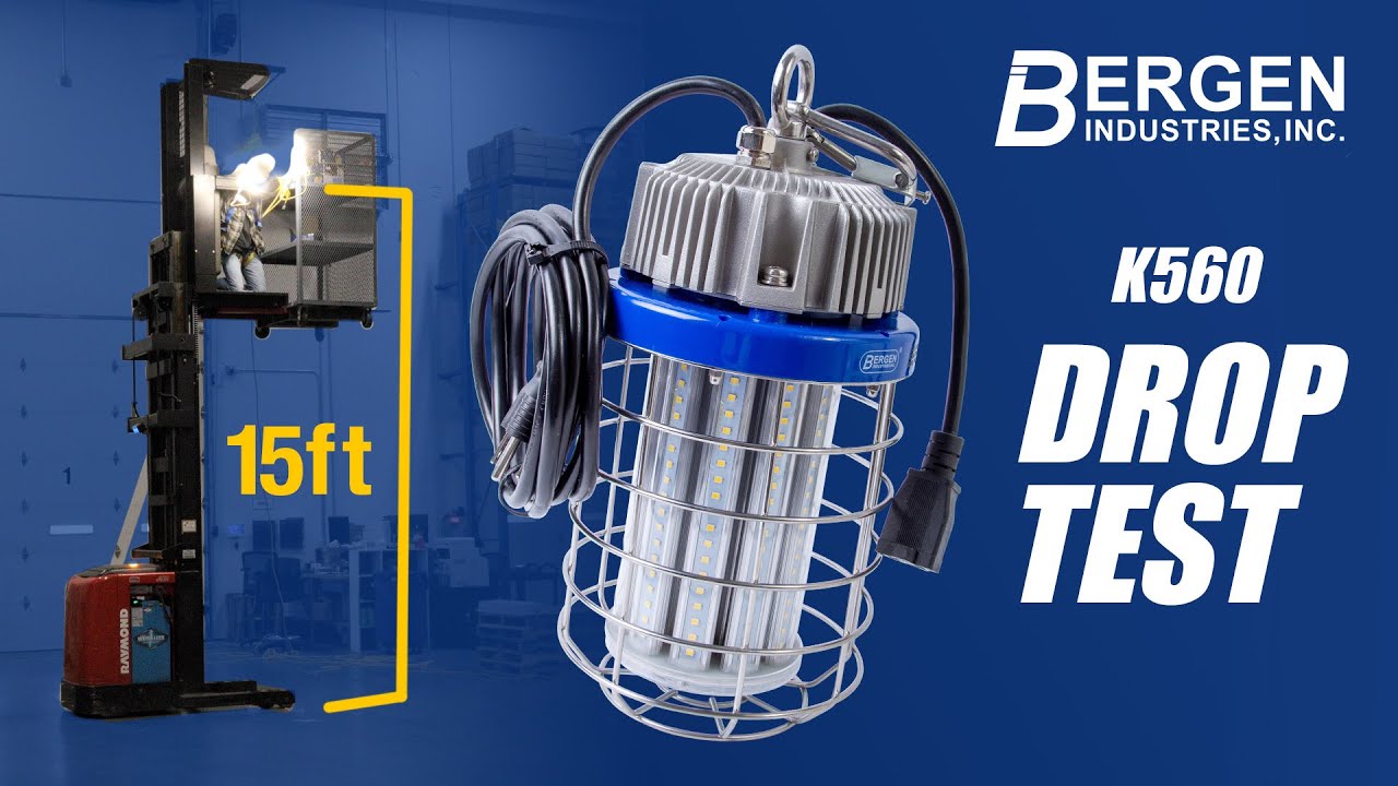DROP TEST - K560 Temporary High Bay Light