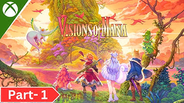 VISIONS OF MANA Gameplay Walkthrough PART 1 [No Commentary]
