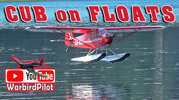 Balsa USA Cub on floats