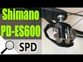 Shimano PD-ES600 SPD Pedal inceleme/review