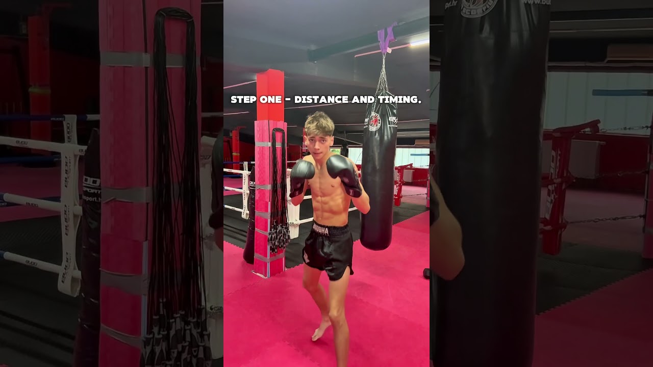 How to front kick someone in the head – real fight example 💥